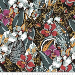 Sweatshirt Cotton - Orchids