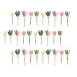 30pcs Simulate Flower Wedding Floral Arrangements Fake Bridal Bouquet