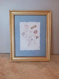 Pressed Wildflowers Wall Art (Vintage/Signed)