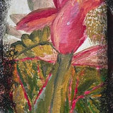 Orchid Floral Painting on Canvas