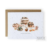 Plantable Holiday or Christmas Card  "Sweetest Holiday Wishes"  -  100% Biodegradable  -  Grow Wild Flowers