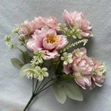Artificial Flower Peony Bouquet Living Room Home Decoration Indoor Wedding Table