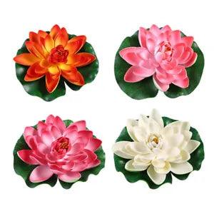 Artificial Water Floating Flowers Lily Pads Ornaments Wedding Decoration