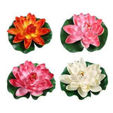 Artificial Water Floating Flowers Lily Pads Ornaments Wedding Decoration