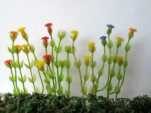 WHOLESALE 20 Flowers 8mm Miniature Carnation Mix Assort Colour Plant Bush F42 #1