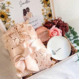 Sunflower Themed Wedding Bridesmaid Proposal Box, Bridal Party Proposal Box With Robe, Best Gift For Friend
