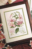 NIP Craftways 'Lily Botanical' Counted Cross Stitch Kit 8 5/8" X 11 3/4"