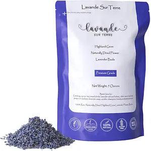 Dried Lavender Flower Buds for Crafts, Baking, Tea, DIY Projects, Sachets & Fres
