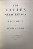 The lilies of eastern Asia: A monograph by Ernest Henry Wilson