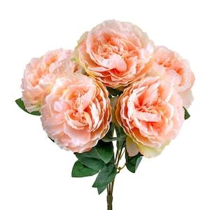 Real Touch Peony Farmhouse Decor French Country WildFlowers Artificial Flowers Craft Supplies DIY Wedding Bouquets Flower Arranging Supplies