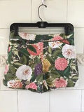 Anthropologie Eleveneses  Ranunculus Bloom Floral Shorts sz 2