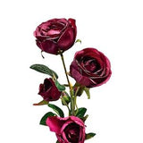 Purple Artificial Roses FloraL Supply ShopFaux Flowers Craft Supplies Floral Arrangements Wreath Supplies Rose Bouquets Faux Rose Faux Roses