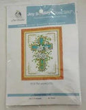 Joy Sunday Counted Cross Stitch Kit J018 The Cross(2) Lily 10 x 14 New 11 Count