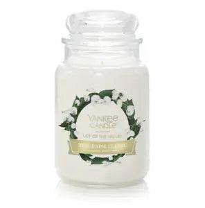 ????LILY OF THE VALLEY???? LARGE YANKEE CANDLE JAR~FREE SHIP????FLORAL SCENTED CANDLE