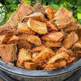 Coconut husk chips | wholesale coconut chips| natural growing media coir fiber for orchid ,anthurium| organic coco husk