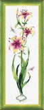 Diy Needlepoint Cross Stitch "Lily" Embroidery Kit. Unprinted ???anvas Charivna