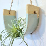 Handmade Hanging Ceramic Planter for Air Plants and Orchids