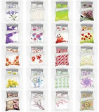 Ambesonne Flower Design Bedding Set Duvet Cover Sham Fitted Sheet in 3 Sizes