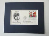 Honoring Garden Flowers - The Lily &  The Zinnia & First Day Cover