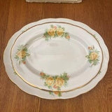 Royal Albert Tea Rose Yellow 15" Large Oval Platter or 13" Medium Oval Platter