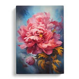 Peony Flower Informel Canvas Print Wall Art Framed Decor Poster Picture Large