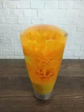 Underwater Yellow Carnation Flower Gear Shifter Knob from Acrilyc Resin_a144