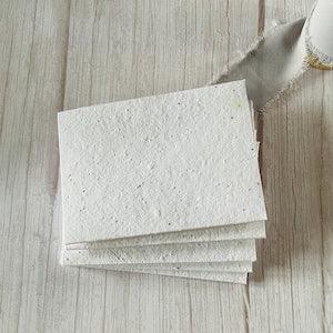 Wild flower seed envelopes, handmade envelopes, stationery envelopes, flower growing PK 5