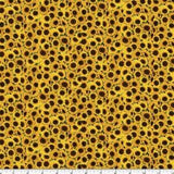 Sunflower, Small world mini sunflowers, Timeless Treasures Moda, 1/2 yard