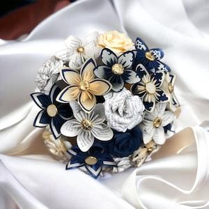 Paper Flower Bouquet with book pages. Choose your own colours & book  Paper Roses. bridal bouquet, wedding bouquet, first anniversary gift.