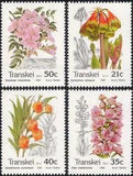Transkei 1990 Orchid/Lily/Flowers/Nature/Plants/Environment 4v set (b9977)