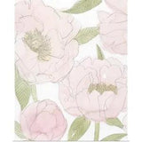 Veiled Peonies I Poster Art Print, Peony Home Decor