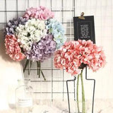 1PC Wedding Silk Hydrangeas Fake Flowers Artificial Peony Hydrangea Party