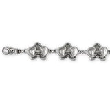 Orchid Jewelry Sterling Silver Orchid Bracelet Handmade Flower Jewelry OR3-BR