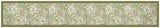 Golden Lily Runner 2 by William Morris Counted Cross Stitch Pattern