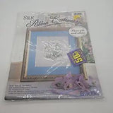 Bucilla May Silk Ribbon Embroidery Picture Kit Flower of the Month Lily