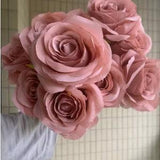 Artificial Rose Flowers /Silk Roses/  /Artificial Flowers/ Artificial Rose / High Quality Roses Head Wedding Roses/Rose Bouquet Flowers