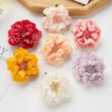 Artificial Garland Wreaths Peony Flowers For Garden Home Wedding Decor 10 Pieces