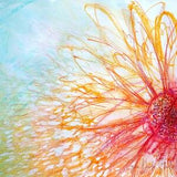 Sunflower Watercolour Painting 13.75