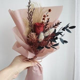 Preserved flowers Rose Dried flower bouquet,natural home decor, dried flowers , natural flower decor,Flower Arrangement??Small Centerpiece