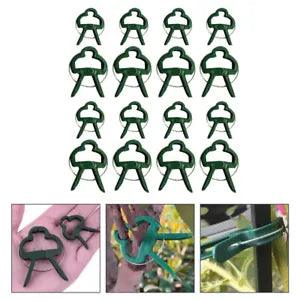 40 Pcs Ties Plastic Vegetables Peony Clips Flower Vine Garden