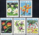 Mali 1982 Lotus/Lily/Silk Cotton Tree/Flowers/Plants/Nature 4v set (b3354c)