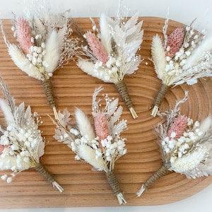 Boutonni????res Made With Preserved Florals Everlasting Florals Great for Any Occasion Customization is Welcomed