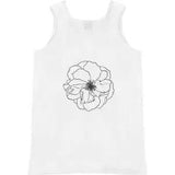 'Peony Flower' Adult Vest / Tank Top (AV013855)