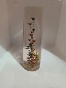 Dried Flowers In Lucite