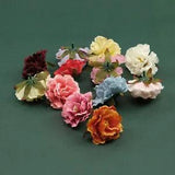 Artificial Silk Flower Head Fake Peony DIY Wrist Flower Wreath Decor Accessories