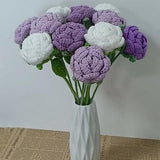 Crochet Rose Bouquet,Crochet Rose,Crochet Flower,Handmade Knitted Flowers,Gift For Her,Home Decor.It's the price of a flower.