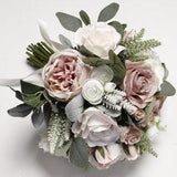 Blush Pink Wedding Bouquet Pink Bouquet Boho Bouquet Bridal Bouquet Rustic Wedding Pink Bouquet Wedding
