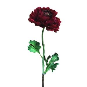 Artificial Ranunculus for Wreath Making Supplies Faux Artificial Flowers Bridal Wedding Bouquet Supplies French Farmhouse Decor