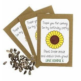 Personalised Birthday Seed Packets Envelopes with Seeds | Party Favour | Sunflower Seeds | Party Gift Bag | Birthday Thank You | Gift Bag