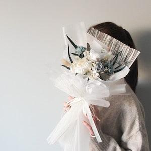 Standard/Deluxe Preserved Flower Bouquet (Elsa??s Dress)